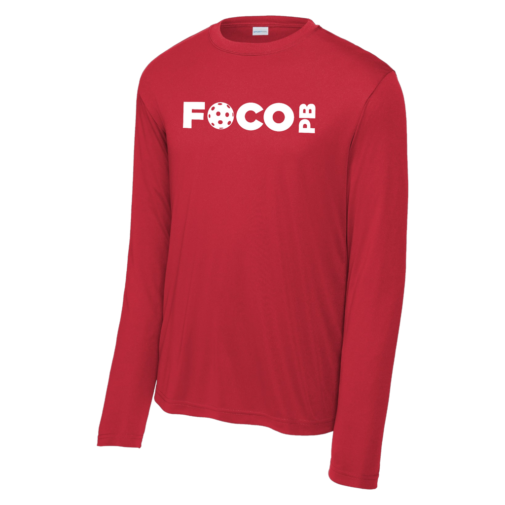 FOCO Mens Performance Long Sleeve Shirt Large Logo