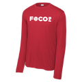 FOCO Mens Performance Long Sleeve Shirt Large Logo