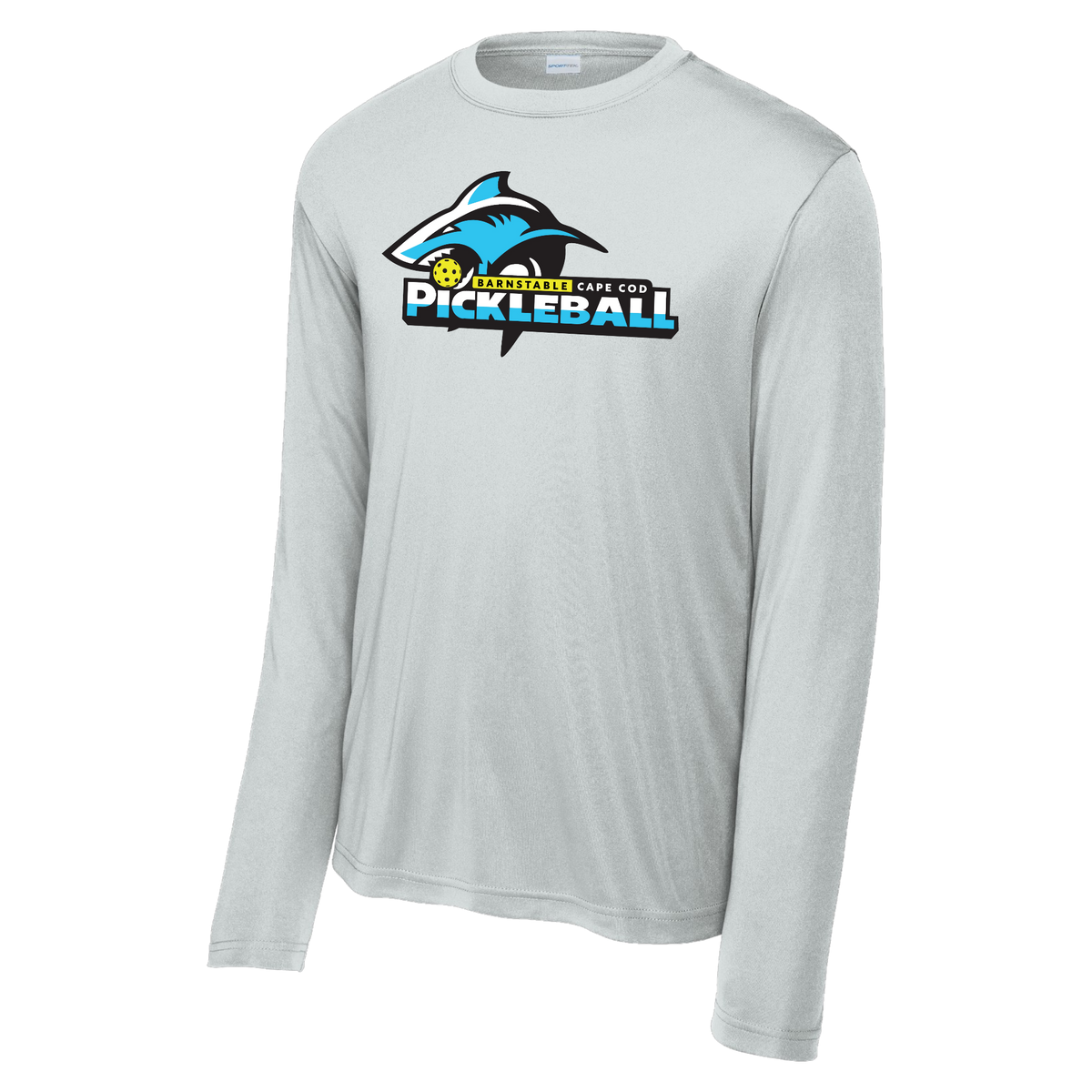 Barnstable Mens Performance Long Sleeve Shirt Large Logo