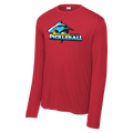 Barnstable Mens Performance Long Sleeve Shirt Large Logo