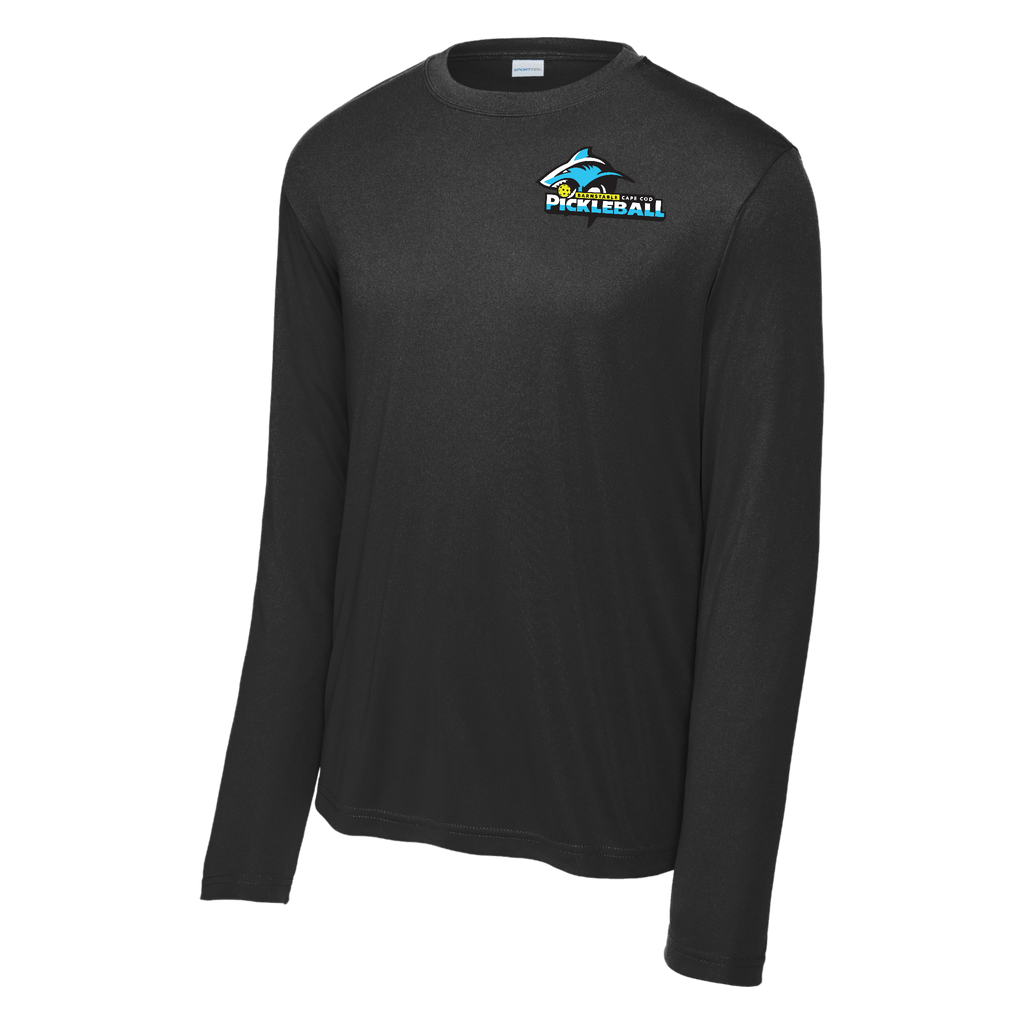 Barnstable Mens Performance Long Sleeve Shirt Small Logo