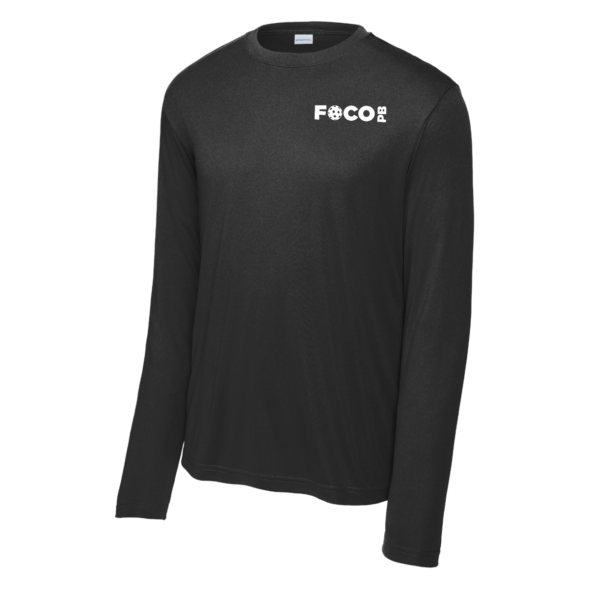 FOCO Mens Performance Long Sleeve Shirt Small Logo