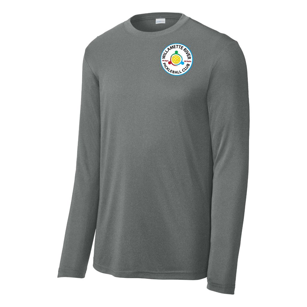 Willamette Mens Performance Long Sleeve Tee Small Logo