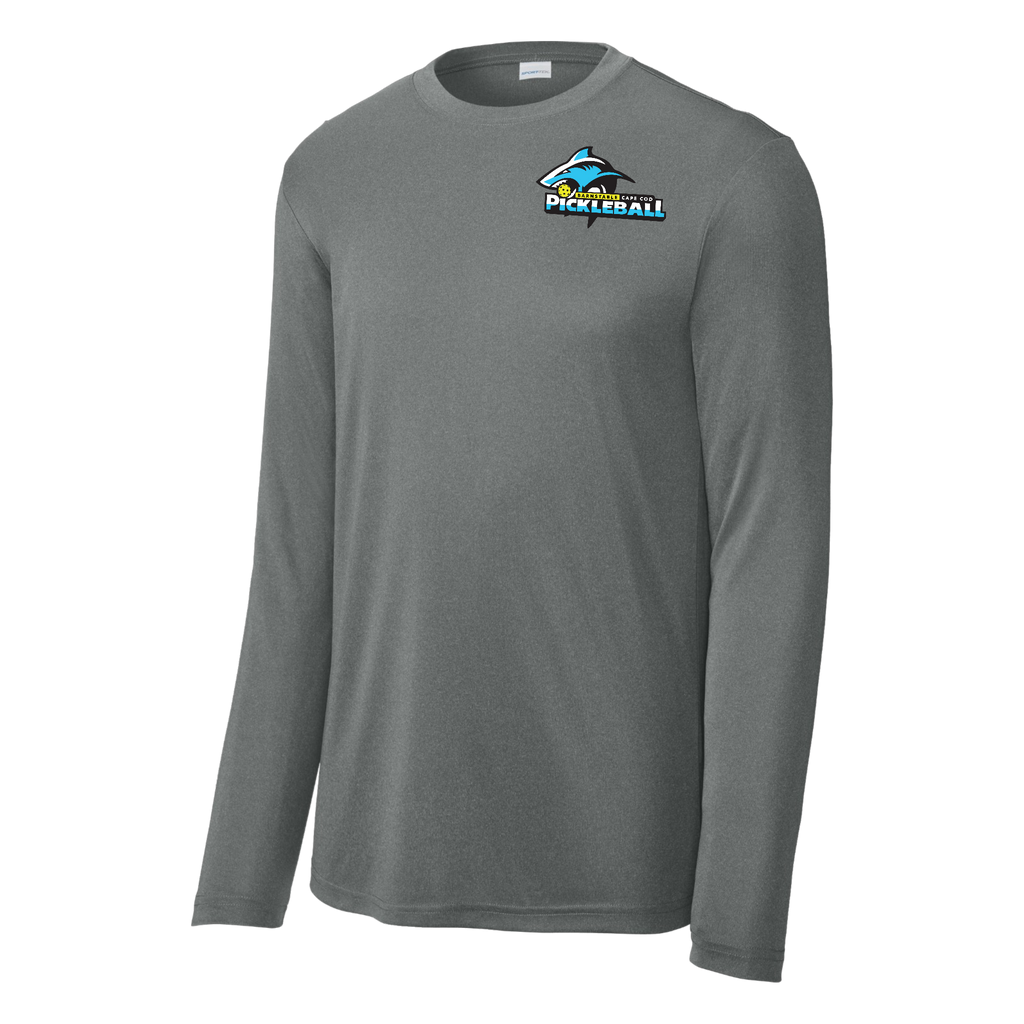 Barnstable Mens Performance Long Sleeve Shirt Small Logo
