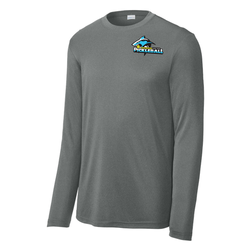 Barnstable Mens Performance Long Sleeve Shirt Small Logo