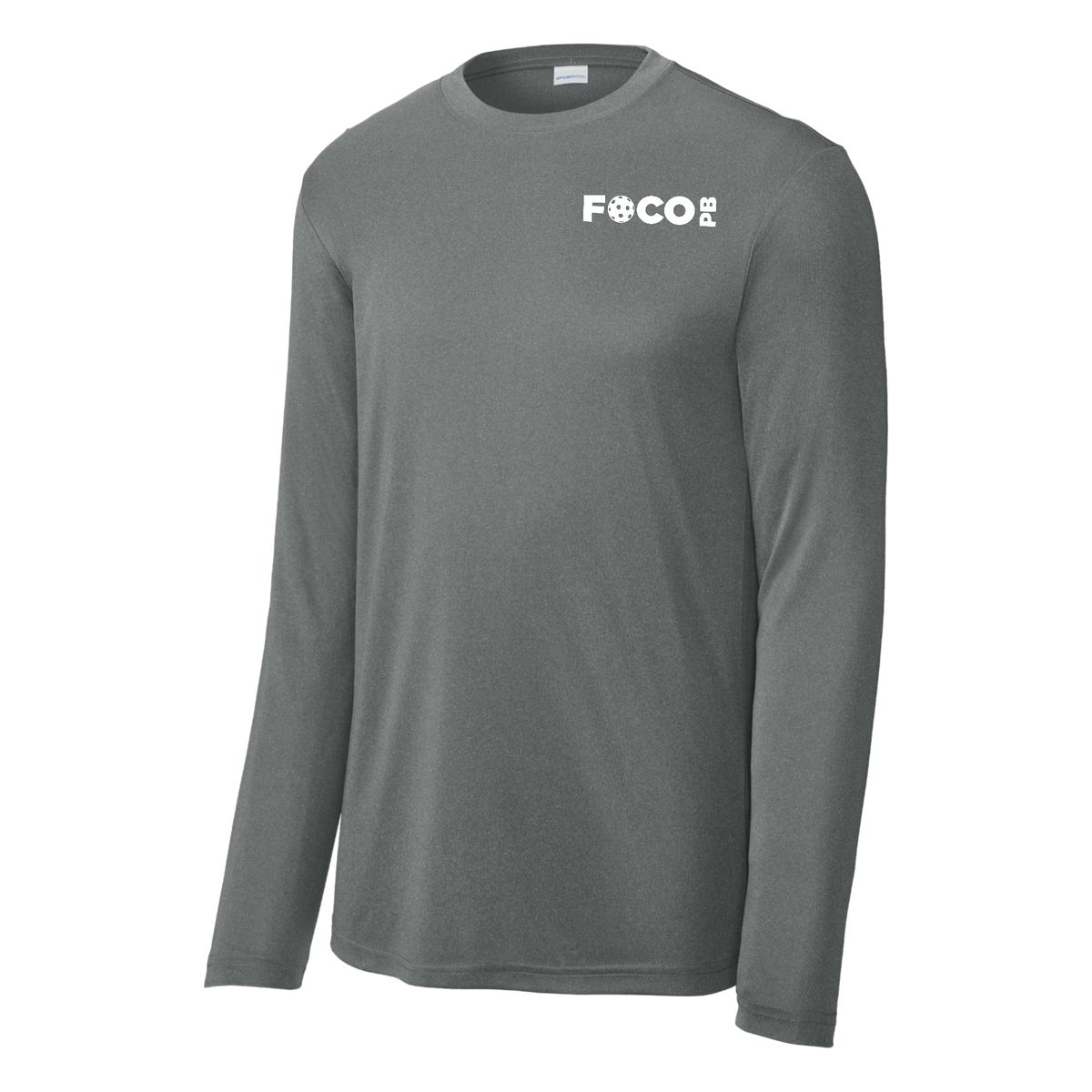 FOCO Mens Performance Long Sleeve Shirt Small Logo