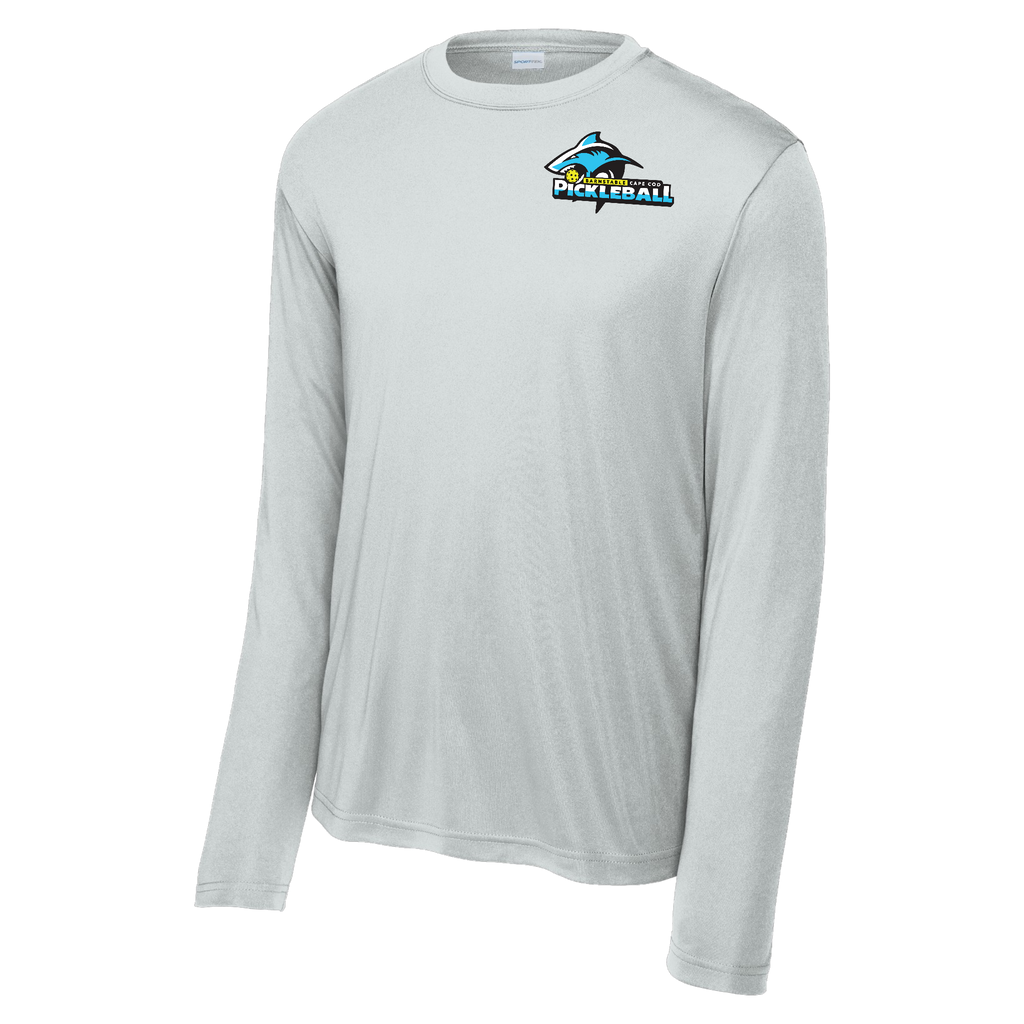 Barnstable Mens Performance Long Sleeve Shirt Small Logo