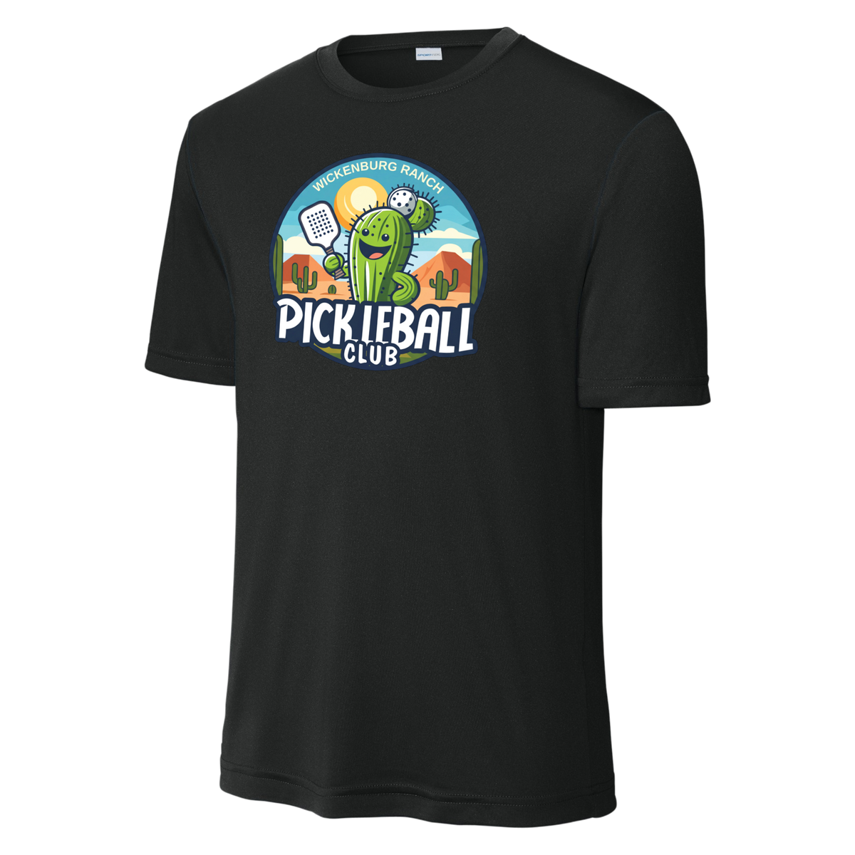 Wickenburg Mens Performance Shirt Large Logo