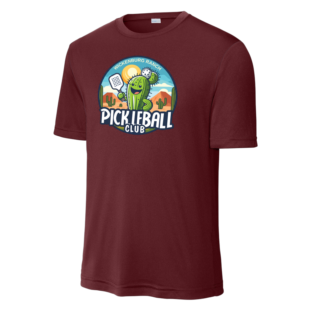 Wickenburg Mens Performance Shirt Large Logo