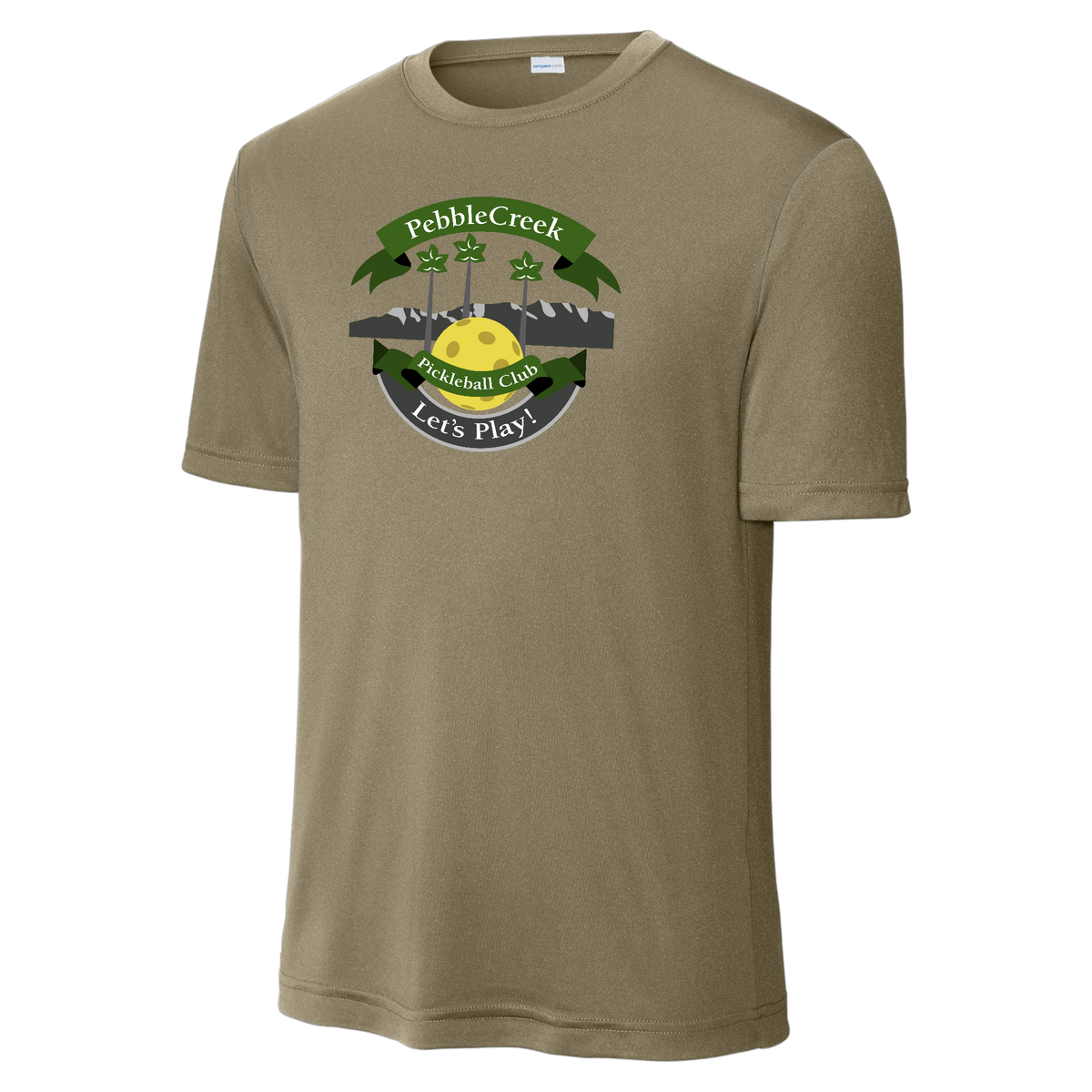 PebbleCreek Mens Performance Shirt Large Main Logo