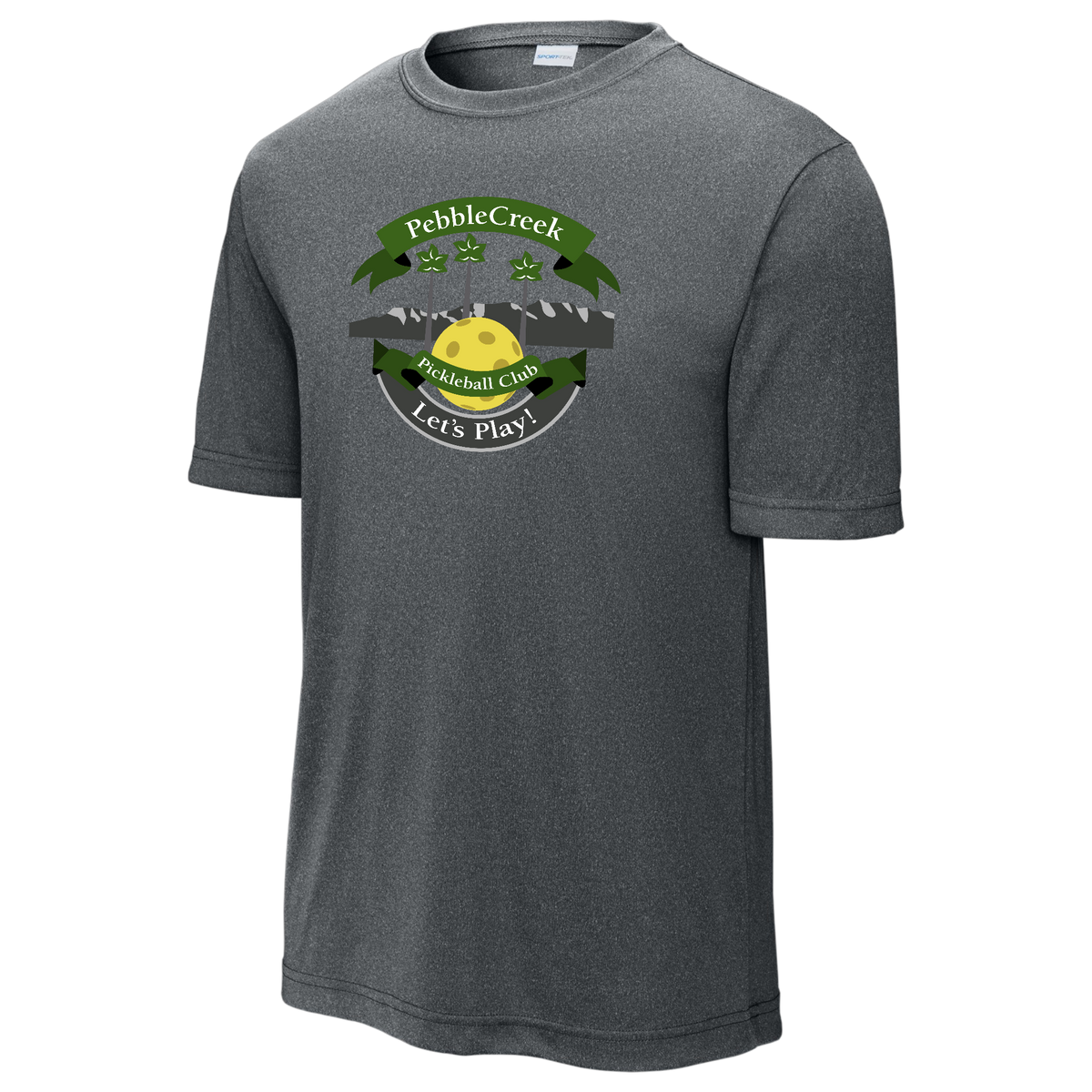 PebbleCreek Mens Performance Shirt Large Main Logo