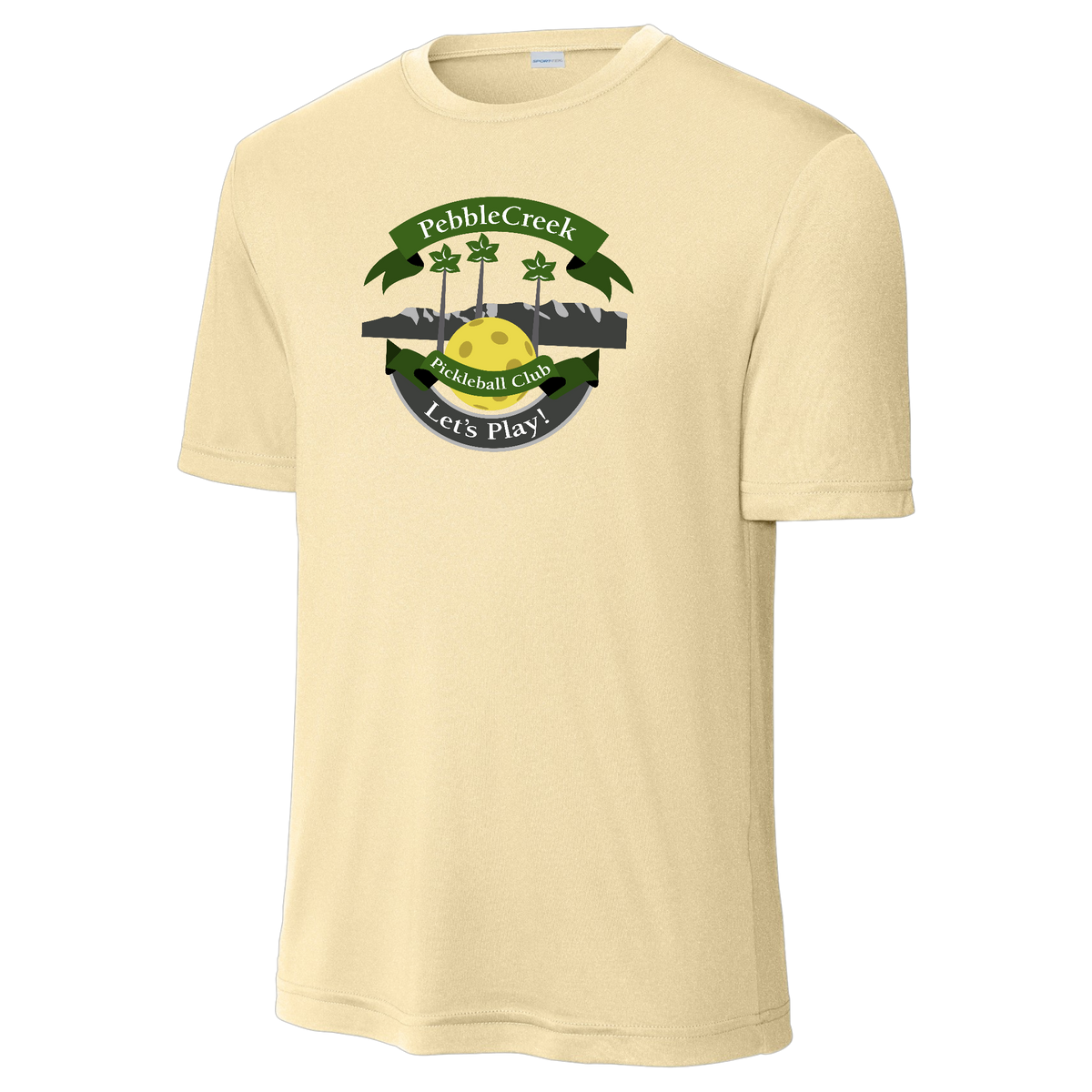 PebbleCreek Mens Performance Shirt Large Main Logo