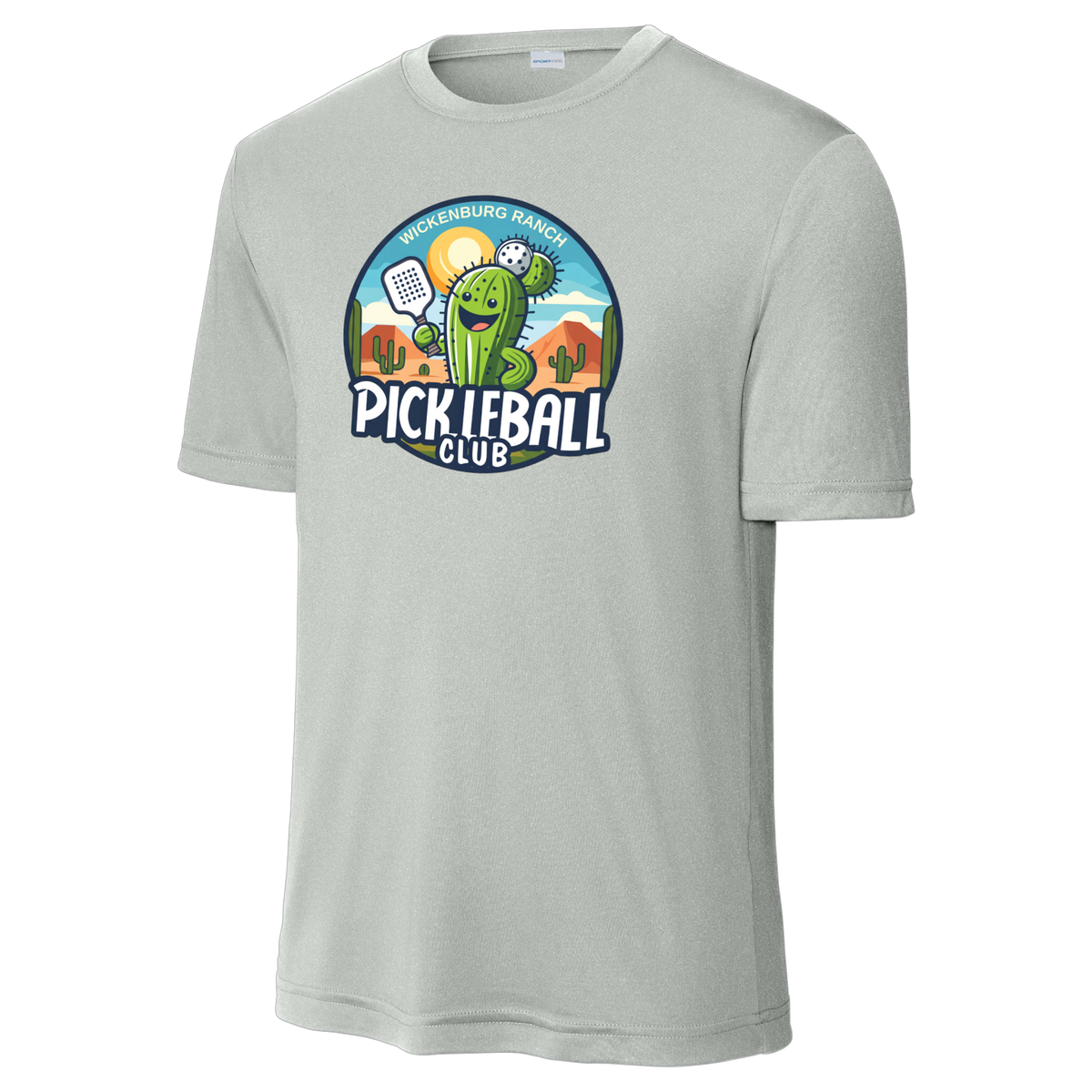 Wickenburg Mens Performance Shirt Large Logo