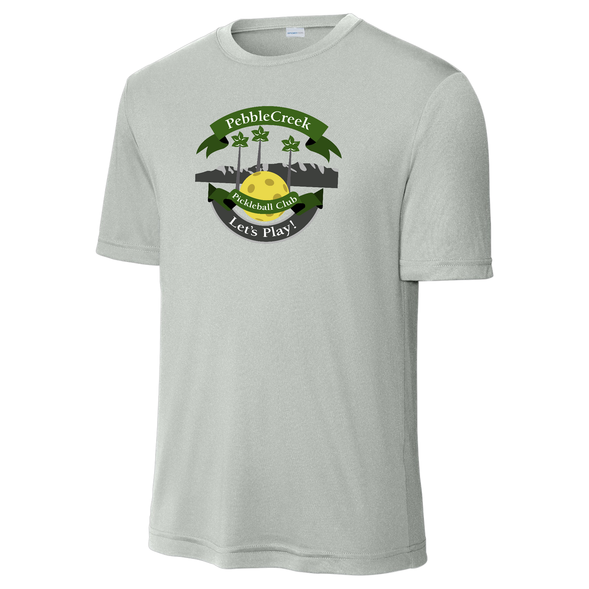 PebbleCreek Mens Performance Shirt Large Main Logo