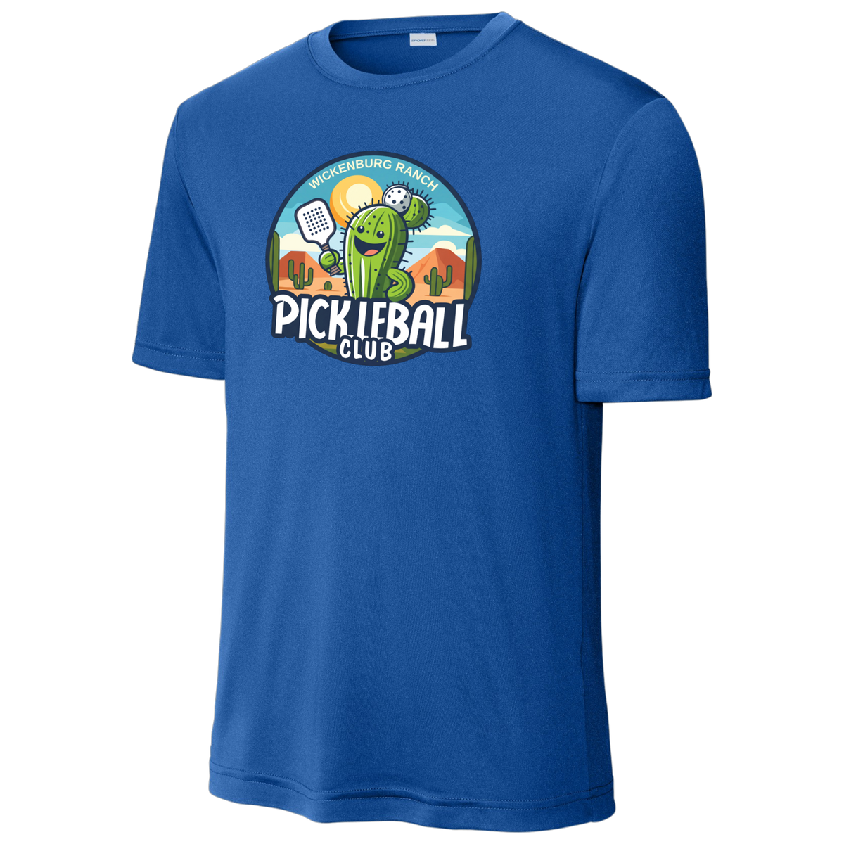 Wickenburg Mens Performance Shirt Large Logo