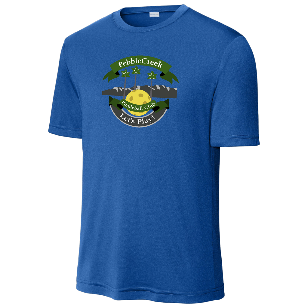 PebbleCreek Mens Performance Shirt Large Main Logo