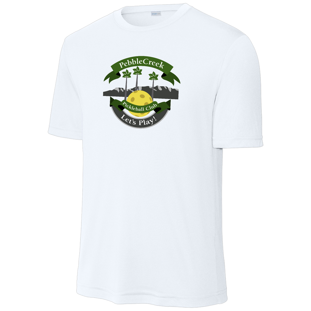 PebbleCreek Mens Performance Shirt Large Main Logo