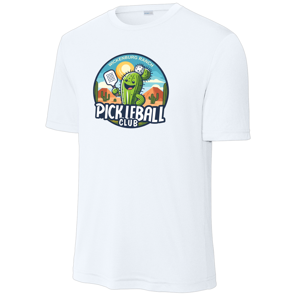 Wickenburg Mens Performance Shirt Large Logo