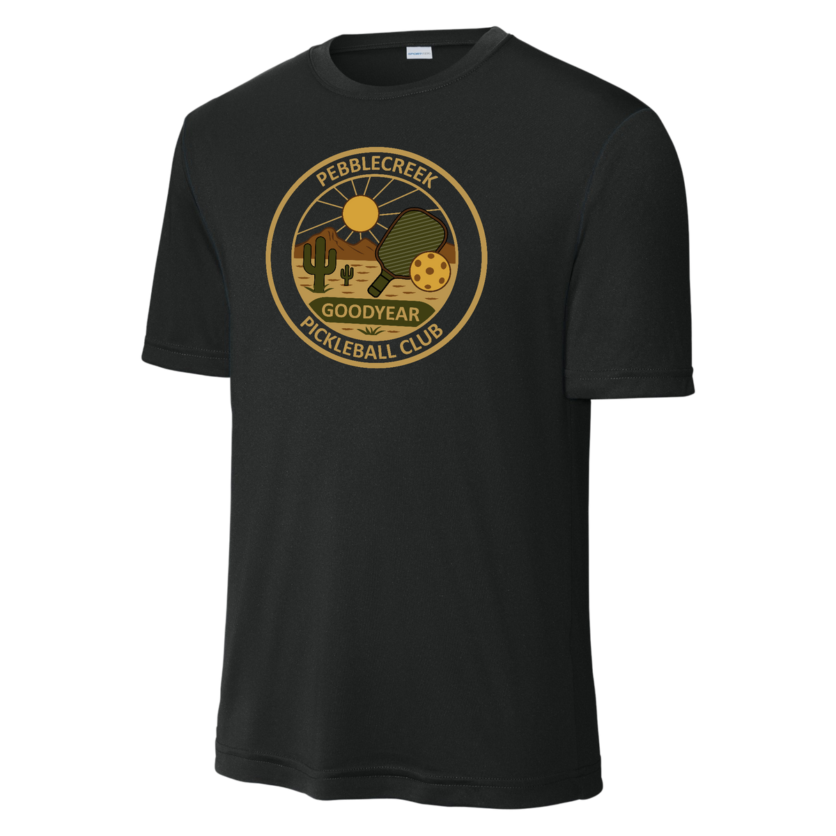 PebbleCreek Mens Performance Shirt Large Alt Logo