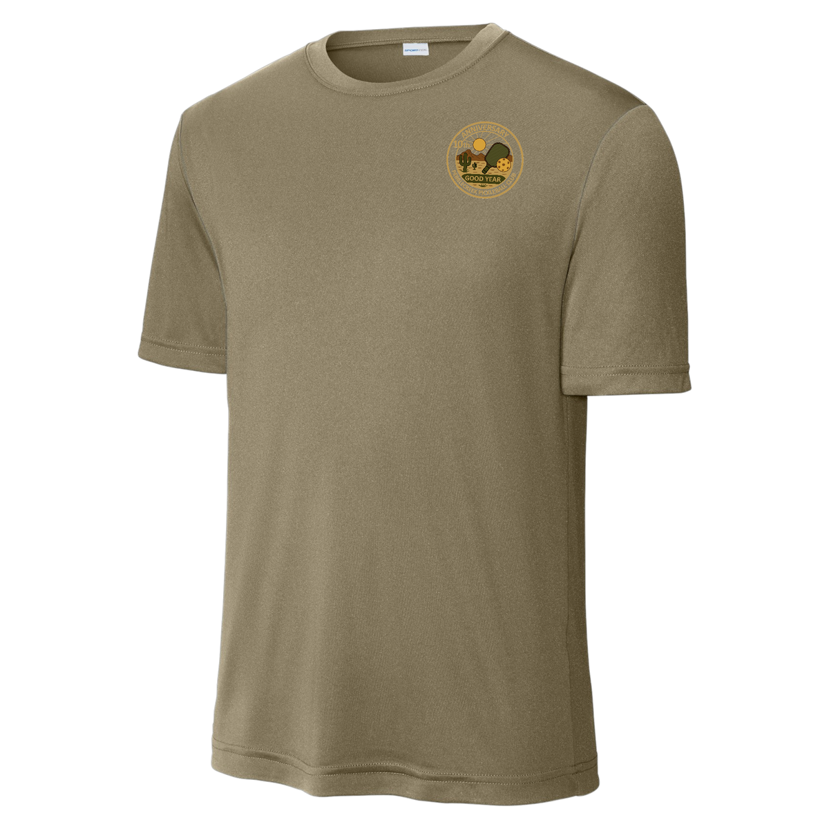 PebbleCreek Mens Performance Shirt Small Anniv Logo