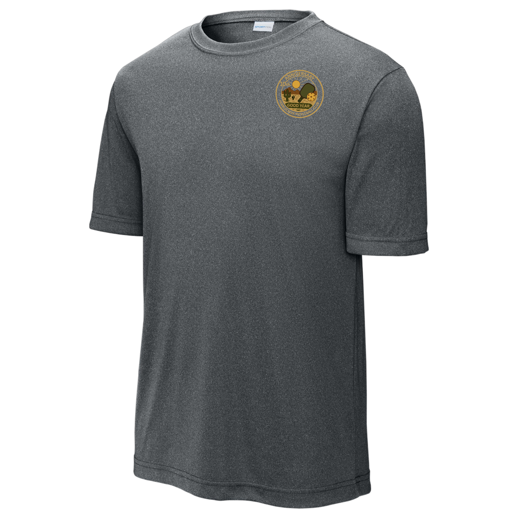 PebbleCreek Mens Performance Shirt Small Anniv Logo