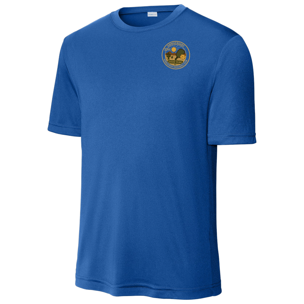 PebbleCreek Mens Performance Shirt Small Anniv Logo