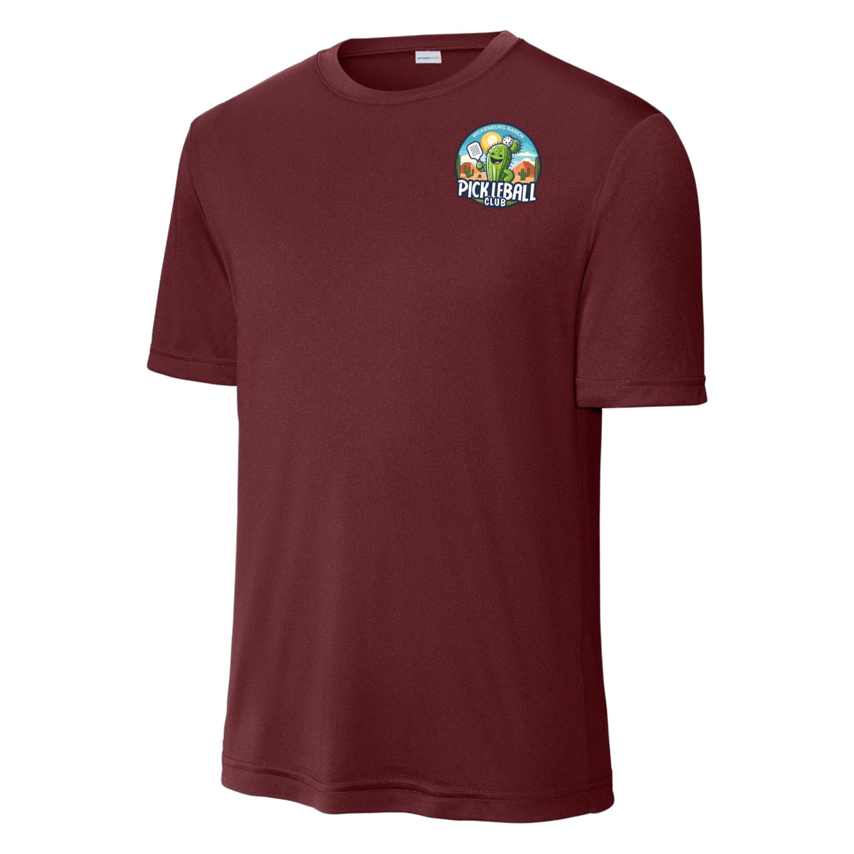 Wickenburg Mens Performance Tee Small Logo
