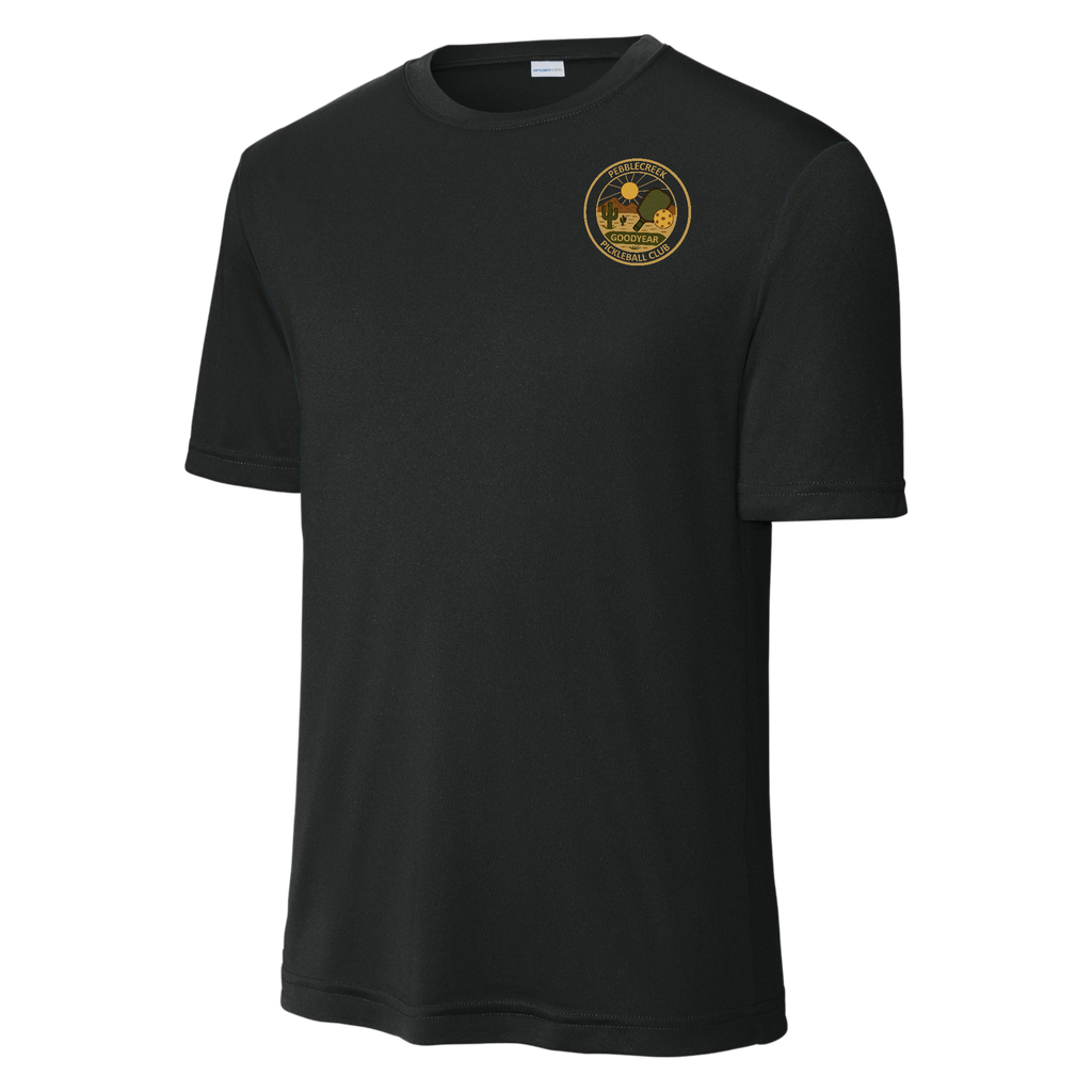 PebbleCreek Mens Performance Shirt Small Alt Logo