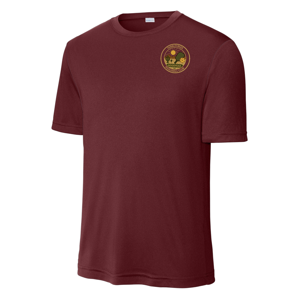 PebbleCreek Mens Performance Shirt Small Alt Logo