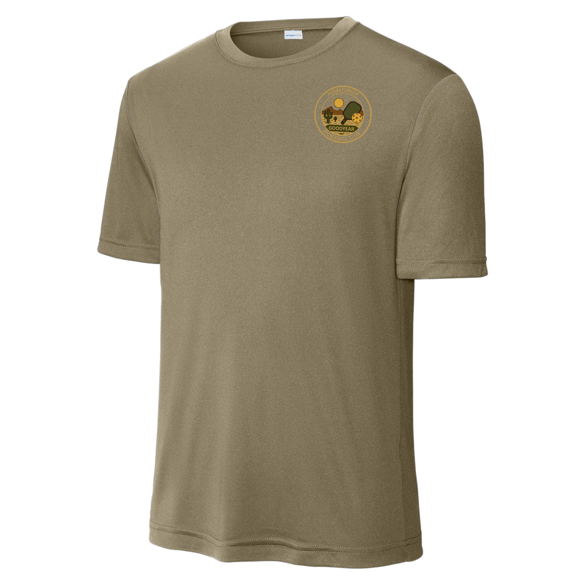 PebbleCreek Mens Performance Shirt Small Alt Logo