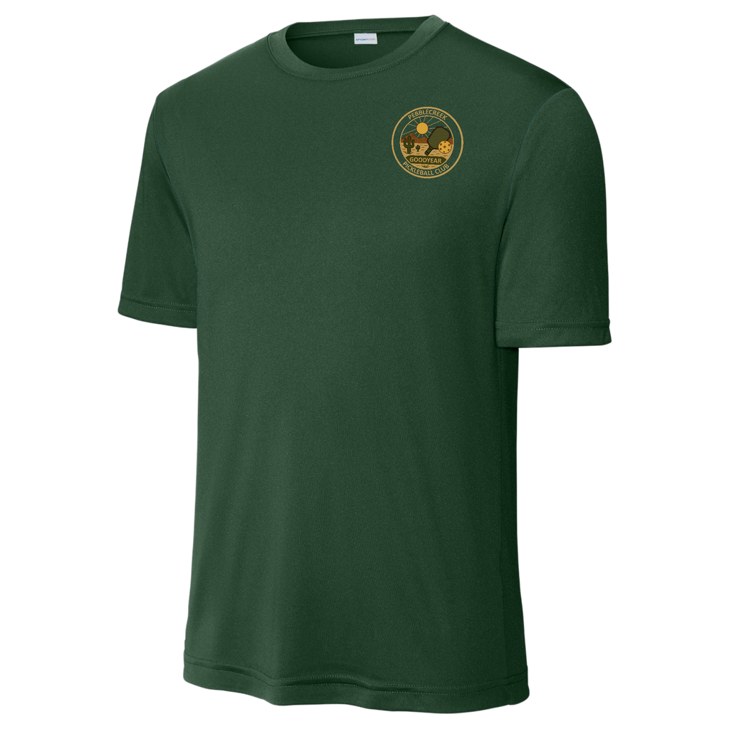PebbleCreek Mens Performance Shirt Small Alt Logo