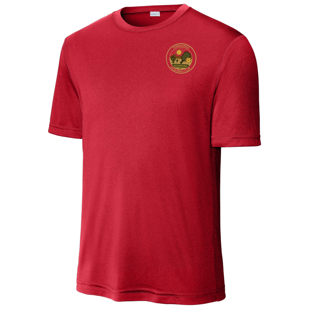 PebbleCreek Mens Performance Shirt Small Alt Logo
