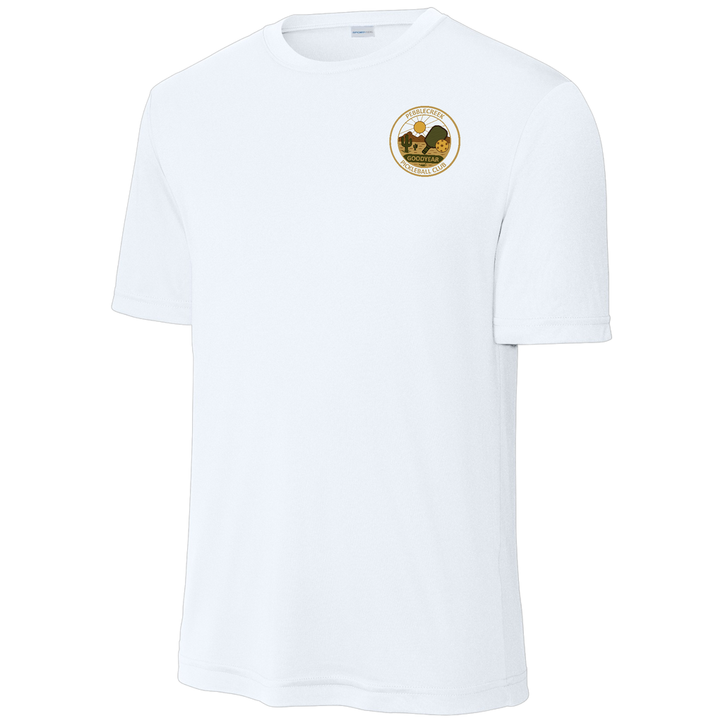 PebbleCreek Mens Performance Shirt Small Alt Logo