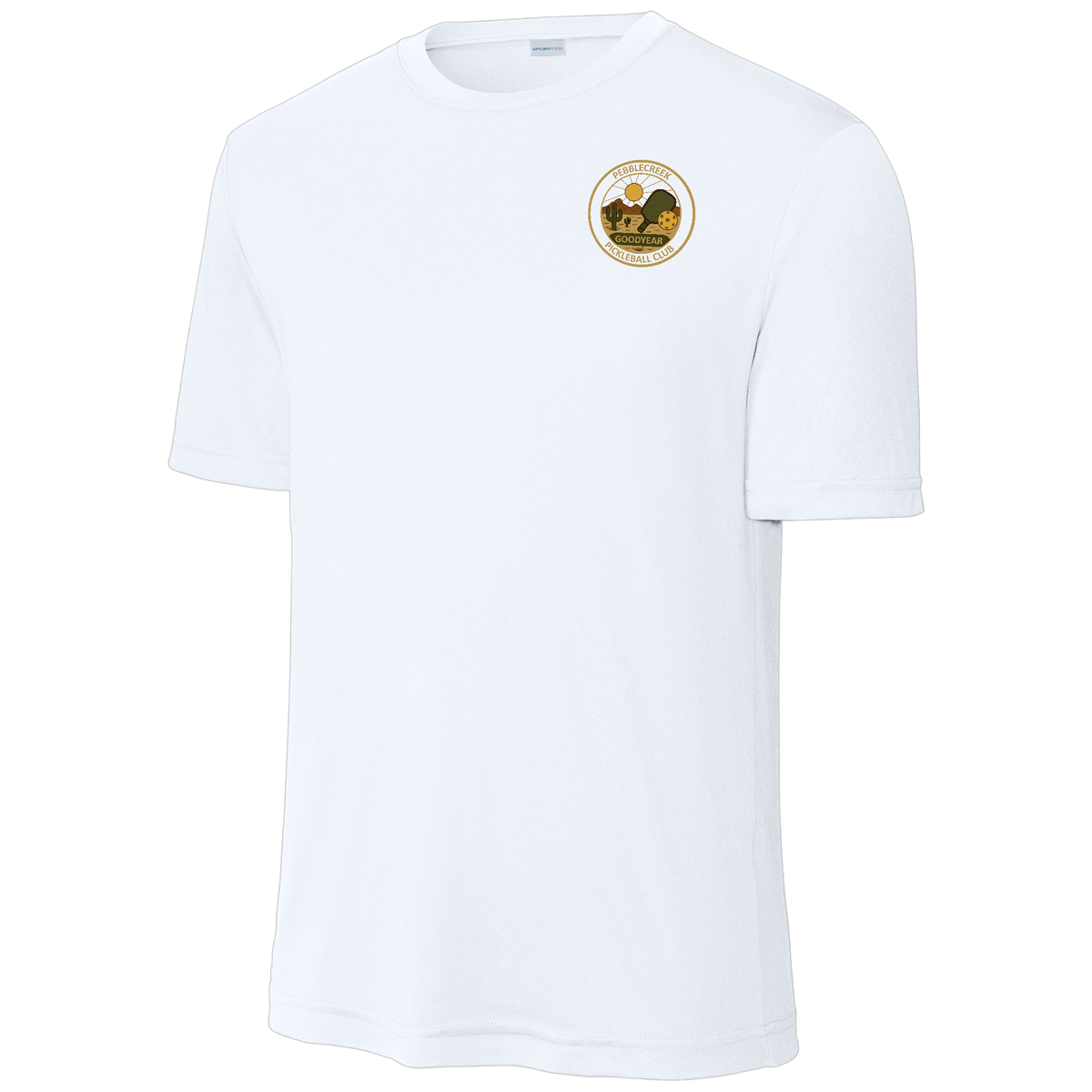 PebbleCreek Mens Performance Shirt Small Alt Logo