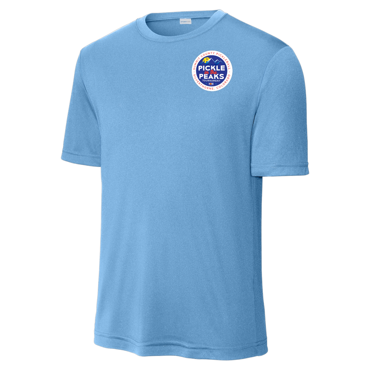 Summit Mens Pickle in the Peaks Performance Shirt Small Logo