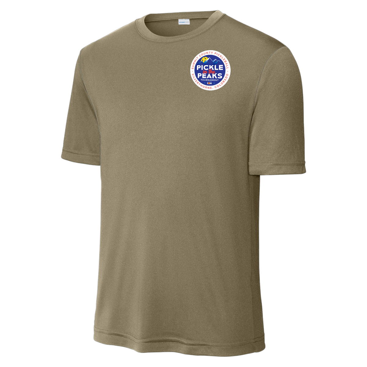 Summit Mens Pickle in the Peaks Performance Shirt Small Logo