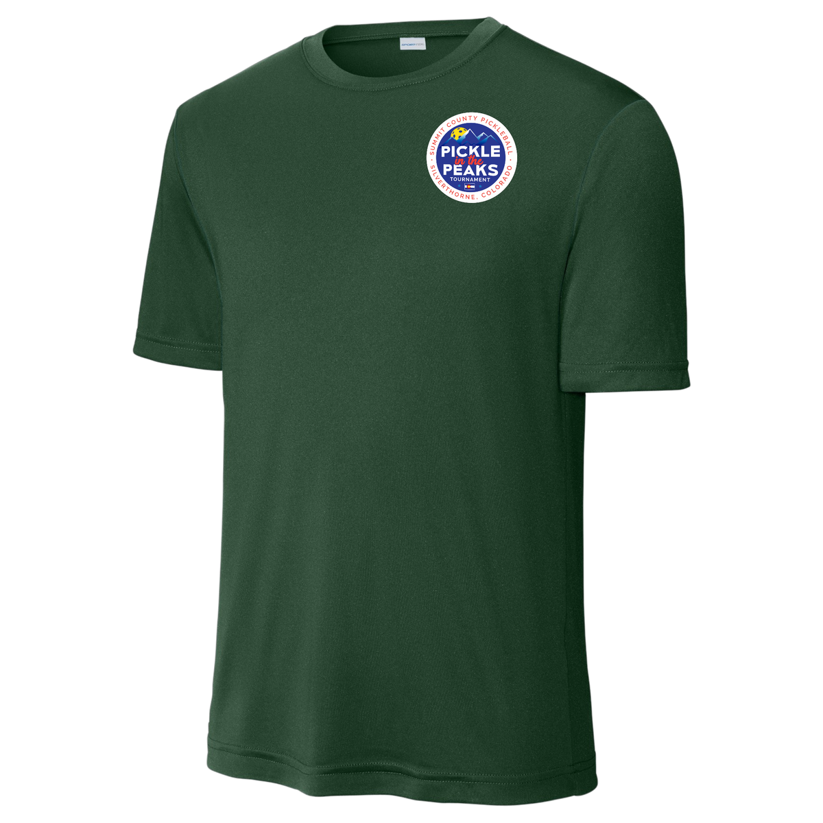 Summit Mens Pickle in the Peaks Performance Shirt Small Logo