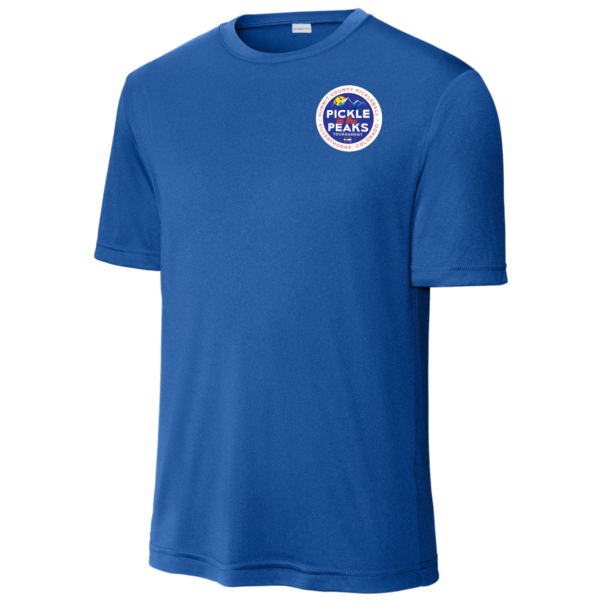 Summit Mens Pickle in the Peaks Performance Shirt Small Logo