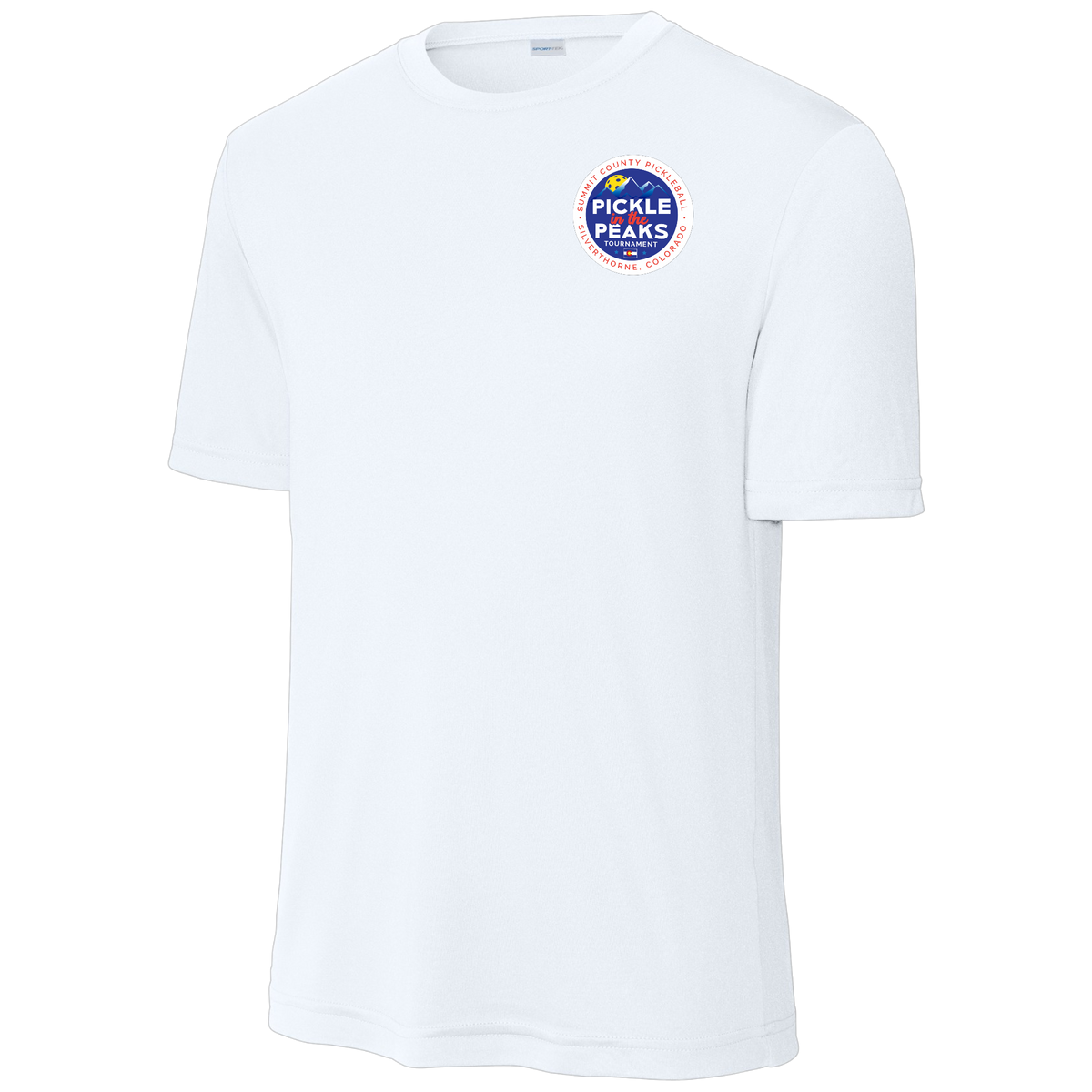 Summit Mens Pickle in the Peaks Performance Shirt Small Logo
