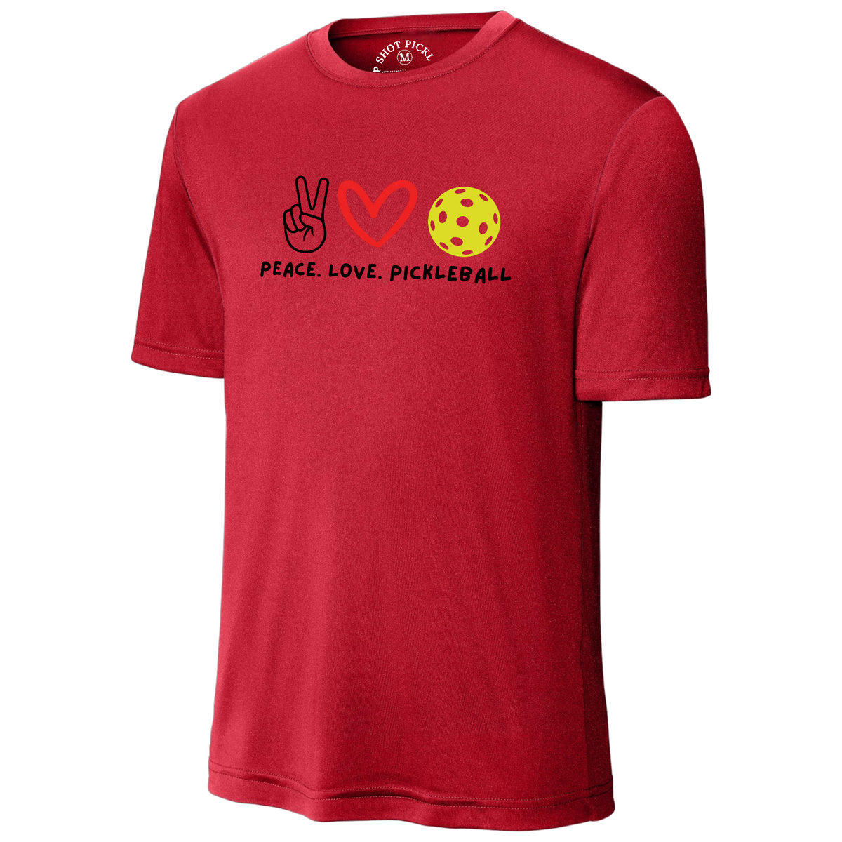 Peace Love Mens Performance Shirt