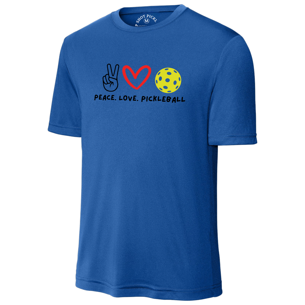 Peace Love Mens Performance Shirt