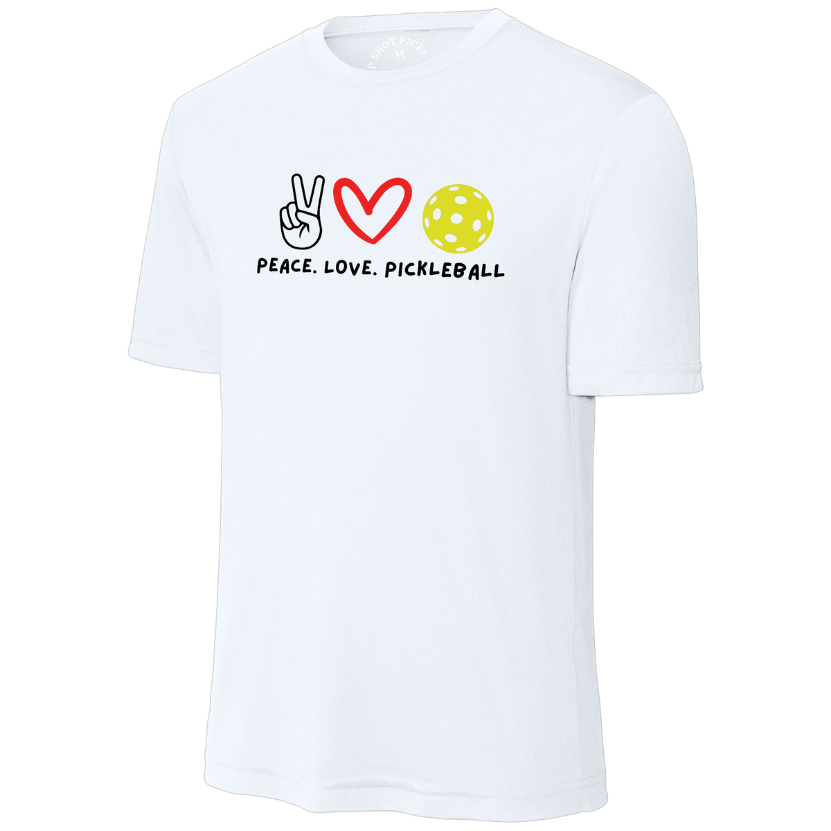 Peace Love Mens Performance Shirt