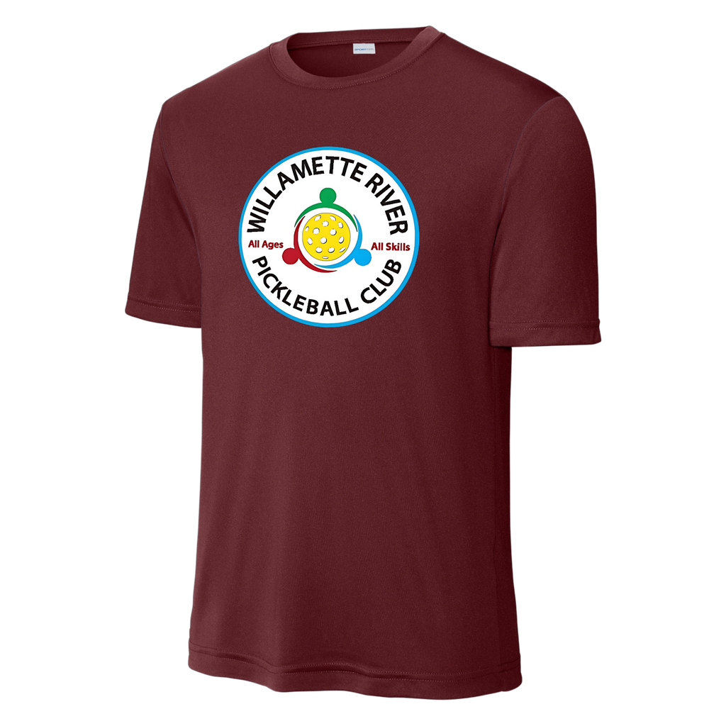 Willamette Mens Performance Tee Large Logo