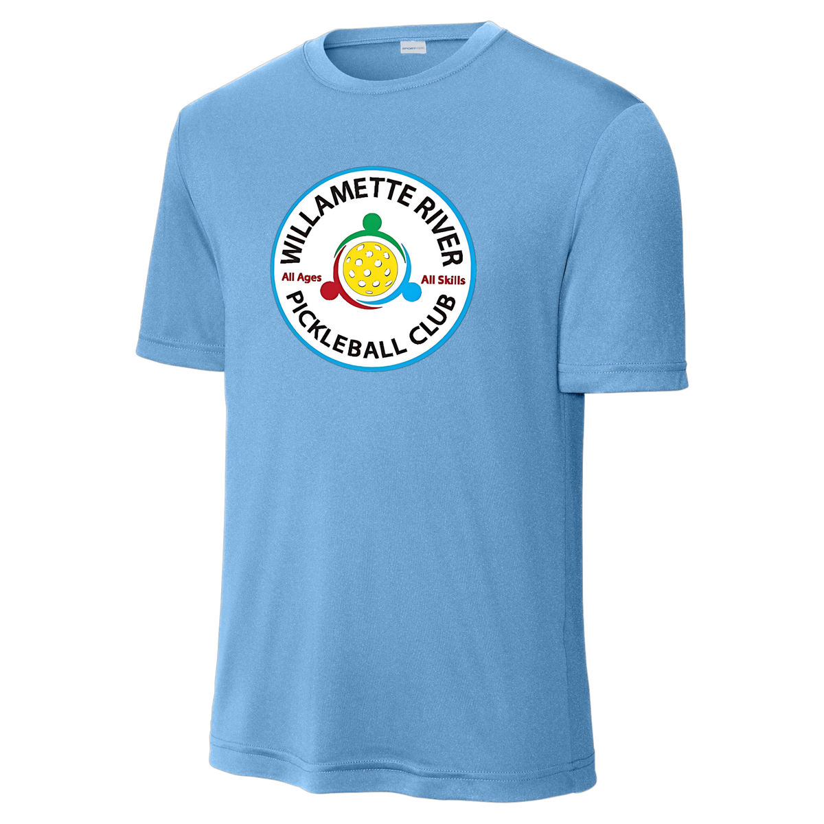 Willamette Mens Performance Tee Large Logo