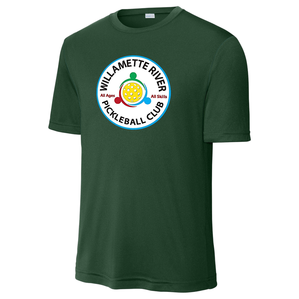 Willamette Mens Performance Tee Large Logo