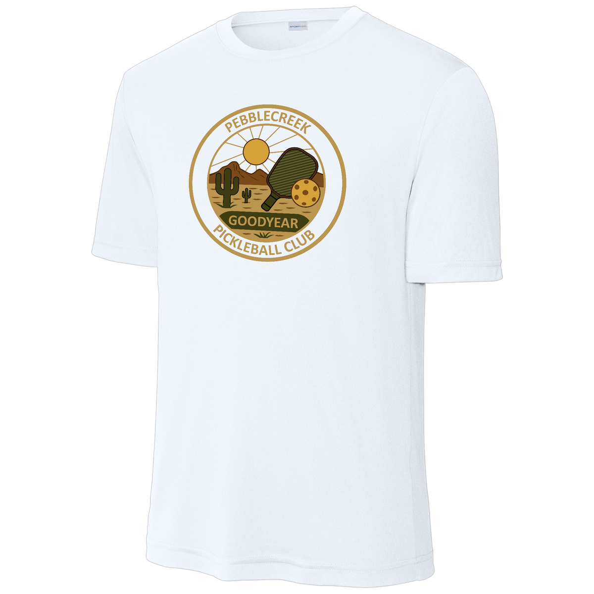 PebbleCreek Mens Performance Shirt Large Alt Logo