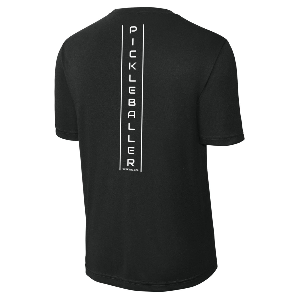 My pklbl Mens Performance Tee Thin Back Logo