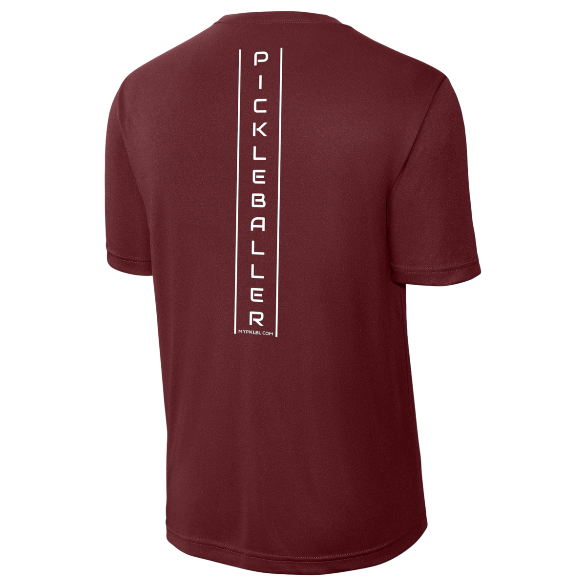 My pklbl Mens Performance Tee Thin Back Logo