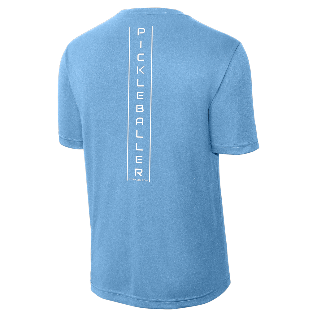 My pklbl Mens Performance Tee Thin Back Logo