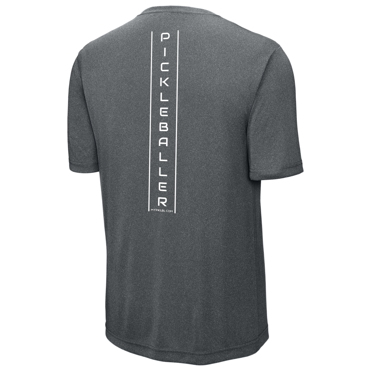 My pklbl Mens Performance Tee Thin Back Logo